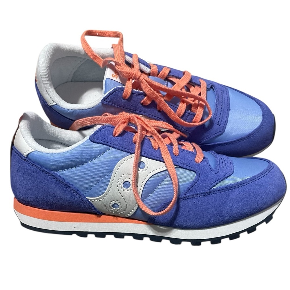 Saucony Jazz Original Blue/Coral, Big Kids size 4, Brand‎ New